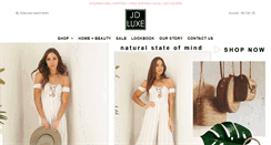 Desktop Screenshot of jdluxefashion.com