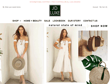 Tablet Screenshot of jdluxefashion.com